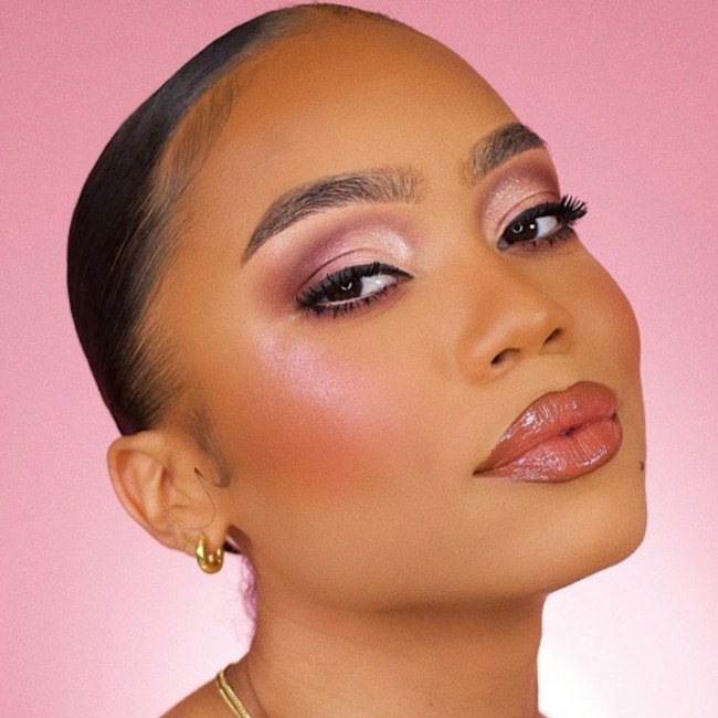 Maquillaje glam de dia 